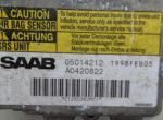 Блок управления подушек безопасности к SAAB, 2001 Saab  9-5 05014212