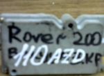 Активатор замка багажника к Rover, 1998 Rover  200 FUD100610