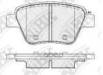 Тормозные Колодки Audi/ Skoda/ Vw R NiBK арт. PN0550