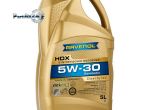 RAVENOL Масло моторное HDX 5W-30 5л (синтетика)