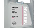 NISSAN KE90090043_масло моторное 5W30 Motor Oil (5L)! (синт.)\ API SM/CF, ACEA C4