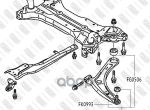 Fk0993_опора Шаровая! Mitsubishi Lancer/Outlander 03> FIXAR арт. FK0993