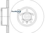 SANGSIN BRAKE Диск тормозной BMW 3 E90/91/92 2.0-2.5 05-/X1 E84 2.0 09- передний D 312мм.